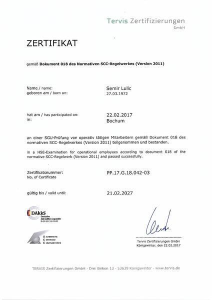 SGU SCC Arbeitsschutz